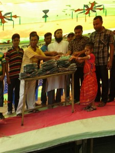 Uniform distribution to Ramdhana Primary School 1