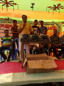 Uniform distribution to Ramdhana Primary School 4